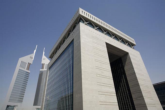 DIFC court building in Dubai